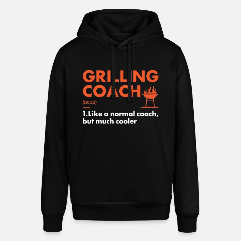 Griller Coach Définition Grillades - Sweat à capuche SOUNDER Stanley/Stella Unisexe - noir
