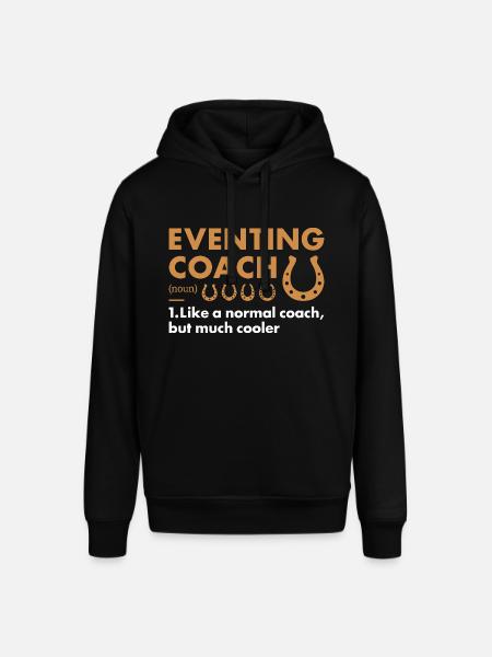 Rider Coach Definition Eventing - Stanley/Stella SOUNDER Unisex Hoodie - black