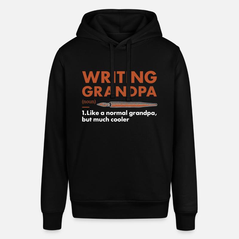 Écrivain Grand-père Définition Écriture - Sweat à capuche SOUNDER Stanley/Stella Unisexe - noir
