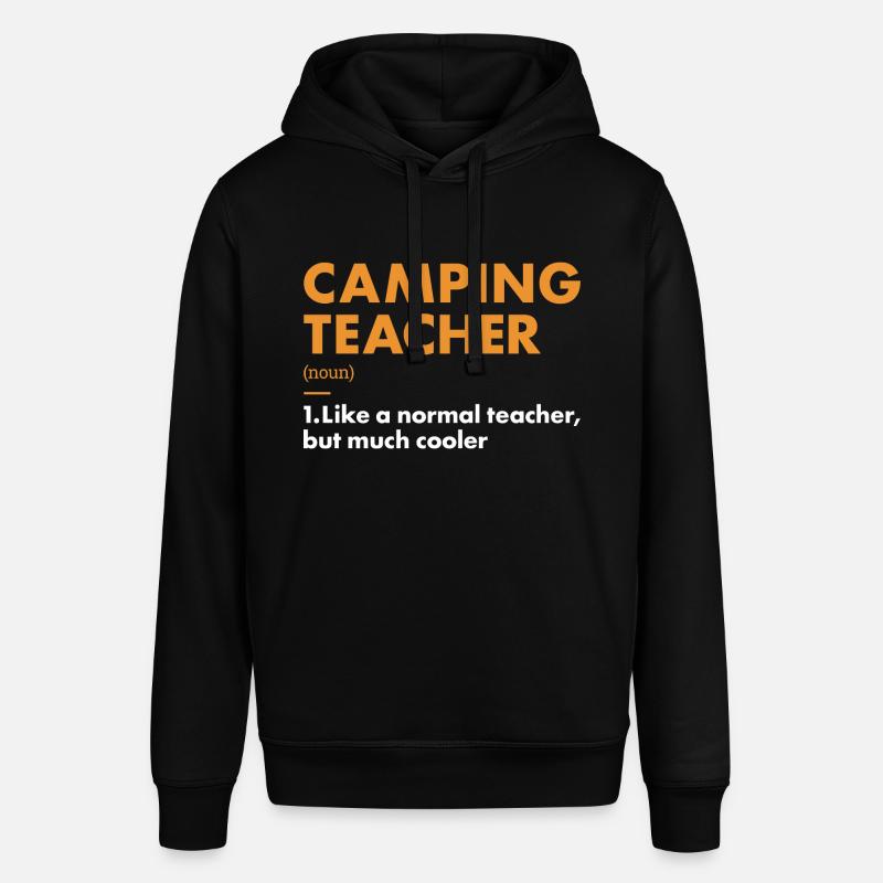 Camper Enseignant Définition Camping - Sweat à capuche SOUNDER Stanley/Stella Unisexe - noir
