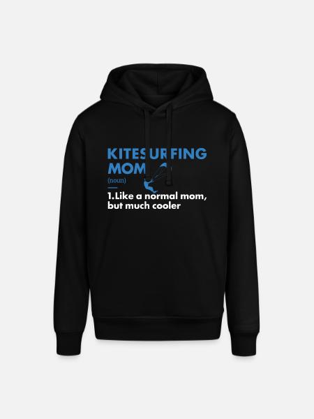 Sport Maman Kitesurf - Sweat à capuche SOUNDER Stanley/Stella Unisexe - noir