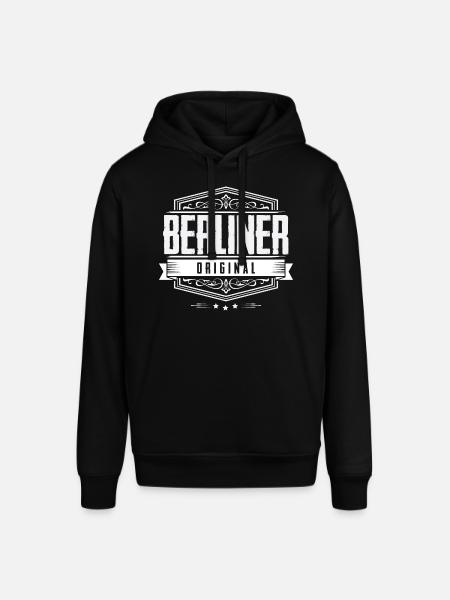 Berliner Original - Berlin - Sweat à capuche SOUNDER Stanley/Stella Unisexe - noir