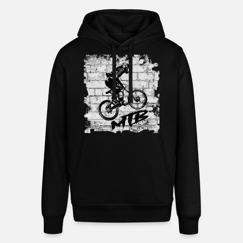 Vélo VTT - Sweat à capuche SOUNDER Stanley/Stella Unisexe - noir