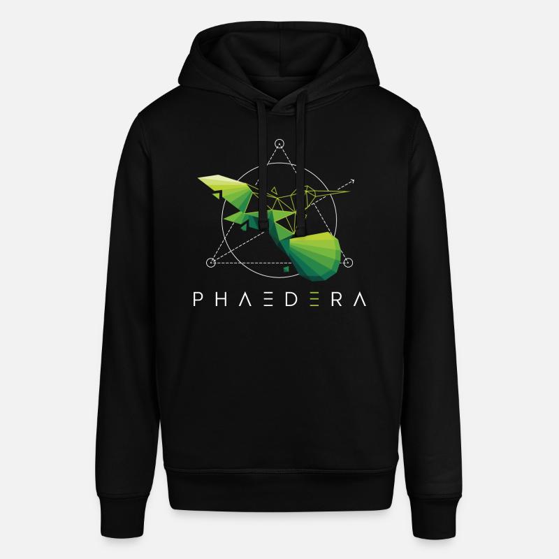 Colibri bio durable, équitable et vegan | Phaedera - Sweat à capuche SOUNDER Stanley/Stella Unisexe - noir