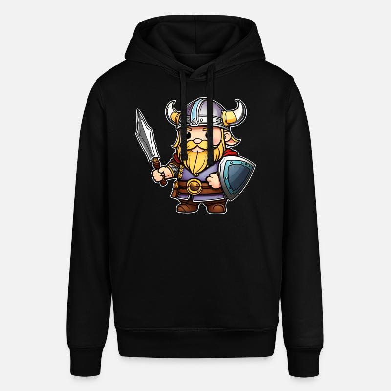 Viking mignon avec épée - Sweat à capuche SOUNDER Stanley/Stella Unisexe - noir