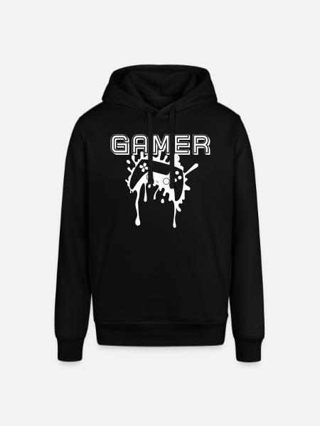Gamer-Spielkonsole - Stanley/Stella Unisex Hoodie SOUNDER - Schwarz