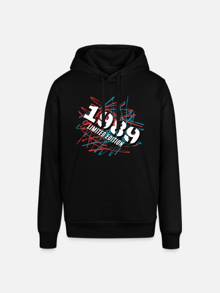 1989 Limited Edition - Stanley/Stella SOUNDER Unisex Hoodie - black