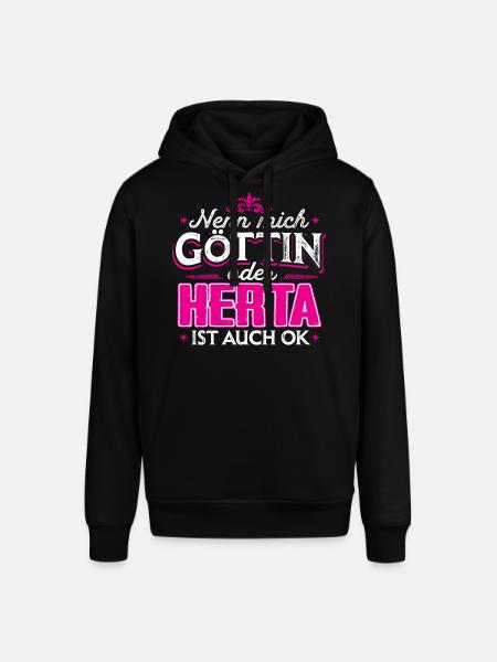 HERTA - Göttin - Stanley/Stella Unisex Hoodie SOUNDER - Schwarz