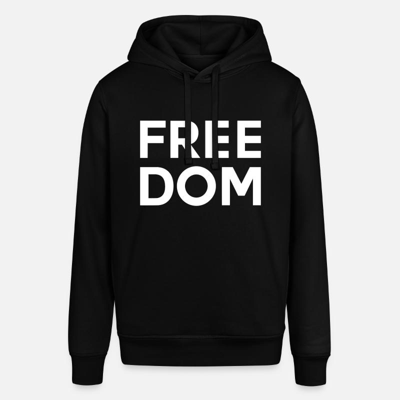 LIBERTÉ Déclaration libre Liberté - Sweat à capuche SOUNDER Stanley/Stella Unisexe - noir