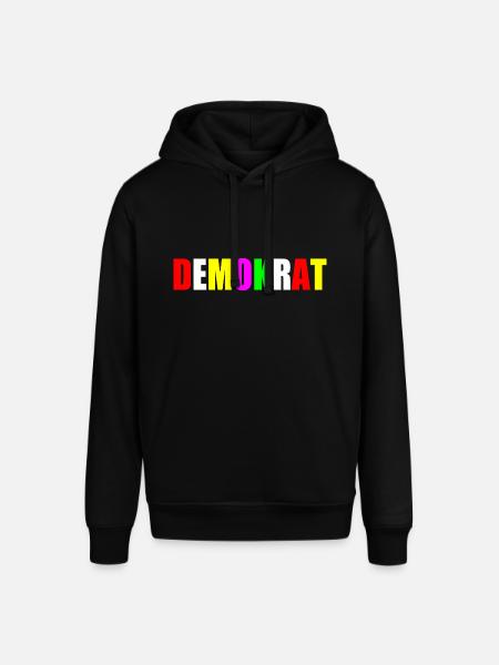 Demokrat - Stanley/Stella Unisex Hoodie SOUNDER - Schwarz