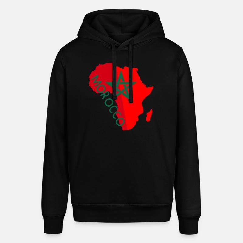 Maroc Afrique - Sweat à capuche SOUNDER Stanley/Stella Unisexe - noir