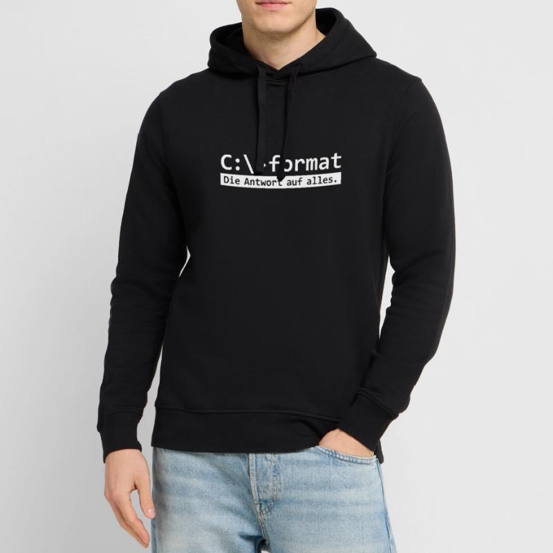 Format C - Console de formatage Nerd Geek Retro Sweat à capuche SOUNDER Stanley/Stella Unisexe