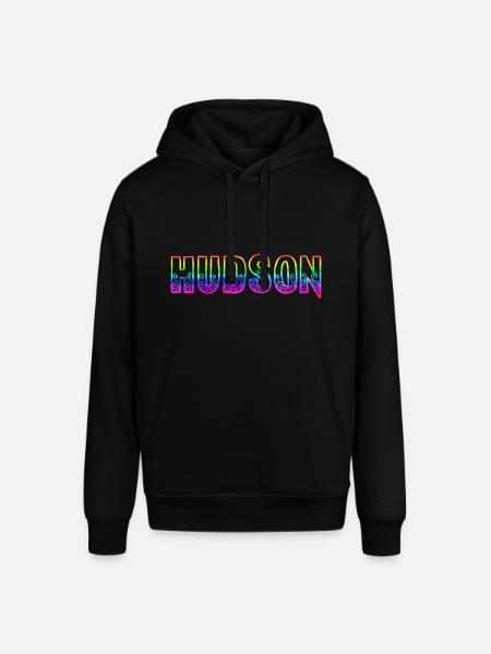 hudson rs regenbogen - Stanley/Stella Unisex Hoodie SOUNDER - Schwarz