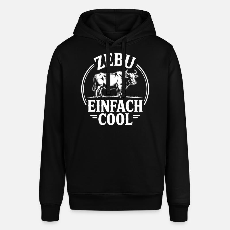 Zebu juste cool - Sweat à capuche SOUNDER Stanley/Stella Unisexe - noir