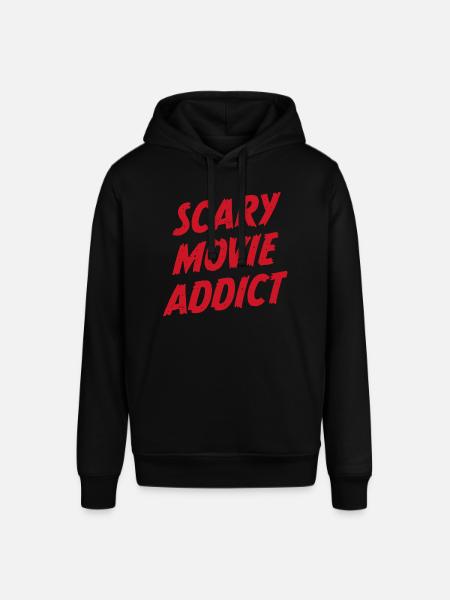 Scary Movie Addict - Stanley/Stella SOUNDER Unisex Hoodie - black