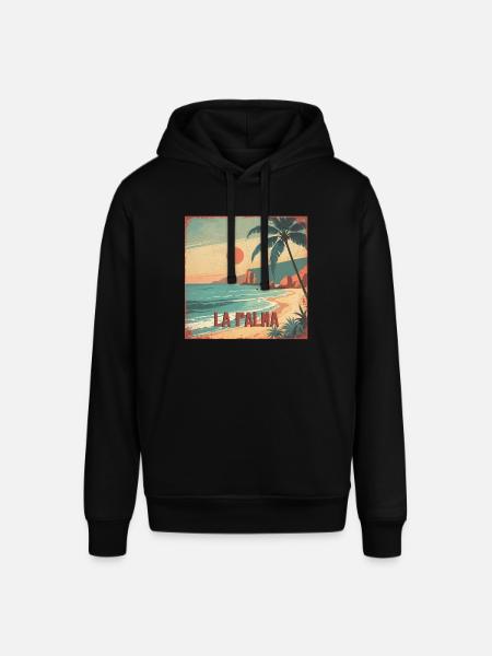 La Palma - Stanley/Stella SOUNDER Unisex Hoodie - black