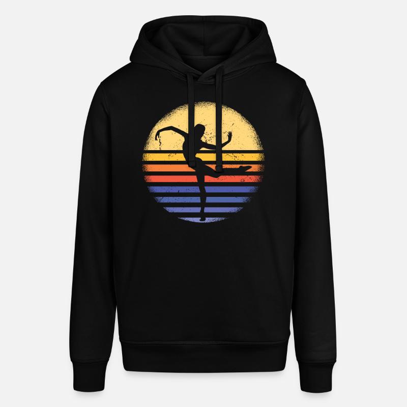 Dancer Retro Sunset Dancing - Stanley/Stella Unisex Hoodie SOUNDER - Schwarz
