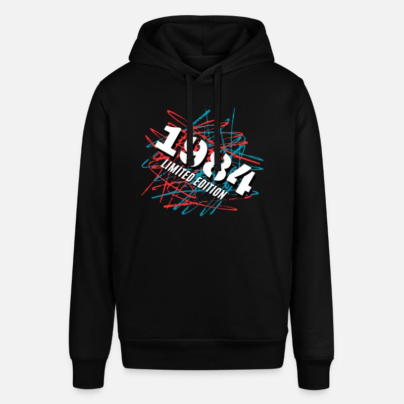 1984 Édition limitée - Sweat à capuche SOUNDER Stanley/Stella Unisexe - noir