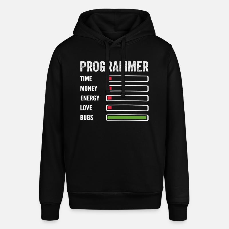 Developer Humor Programmer Coder - Stanley/Stella SOUNDER Unisex Hoodie - black