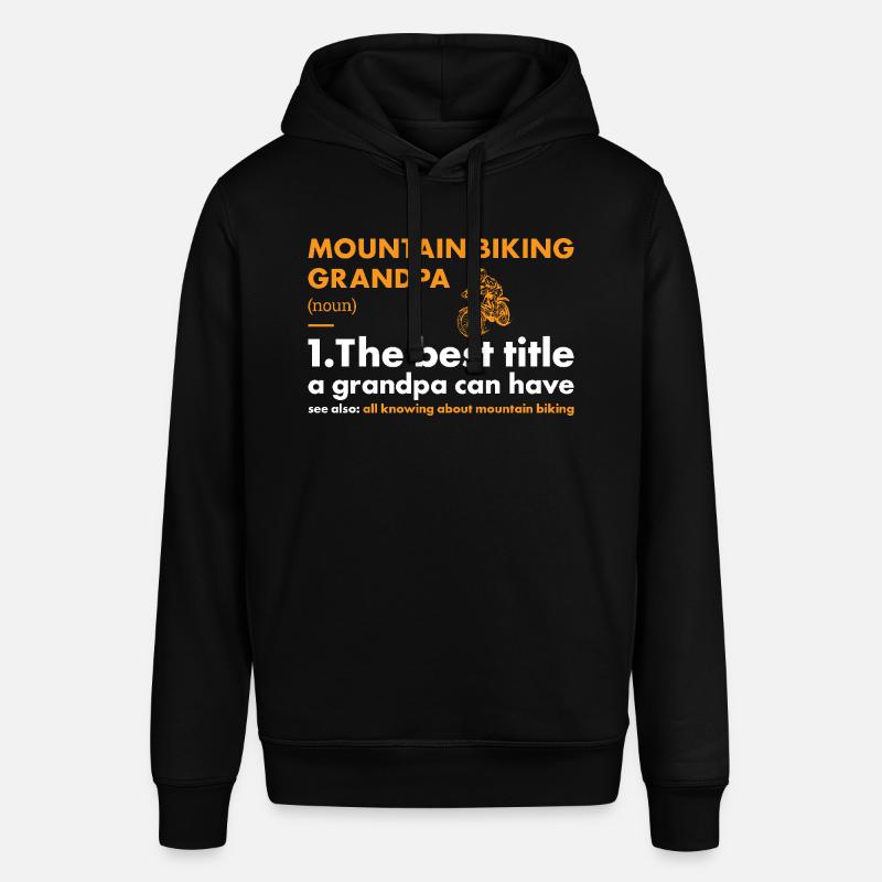 Motard Madier Définition VTT - Sweat à capuche SOUNDER Stanley/Stella Unisexe - noir