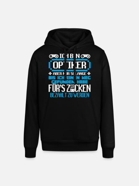 OPTIKER - Gamer - Stanley/Stella Unisex Hoodie SOUNDER - Schwarz