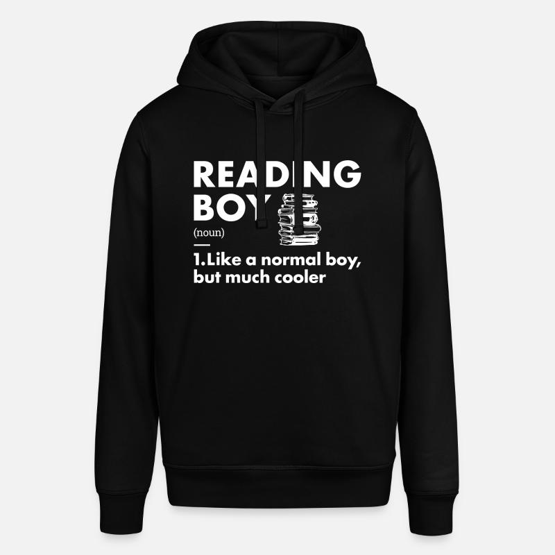 Reader Boy Definition Reading - Stanley/Stella Unisex Hoodie SOUNDER - Schwarz