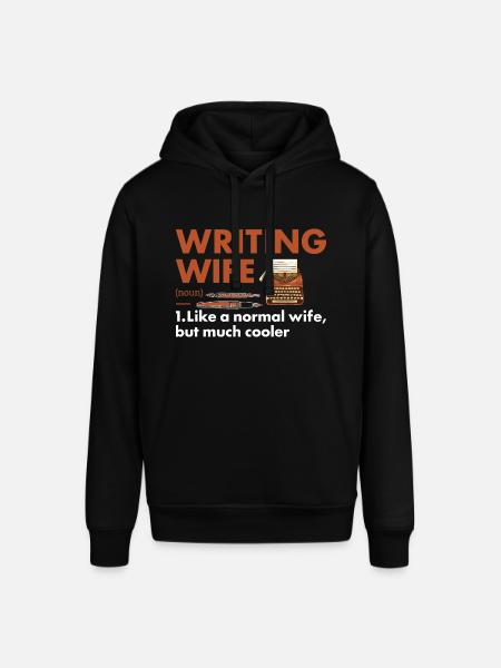 Writer Wife Definition Writing - Stanley/Stella SOUNDER Unisex Hoodie - black