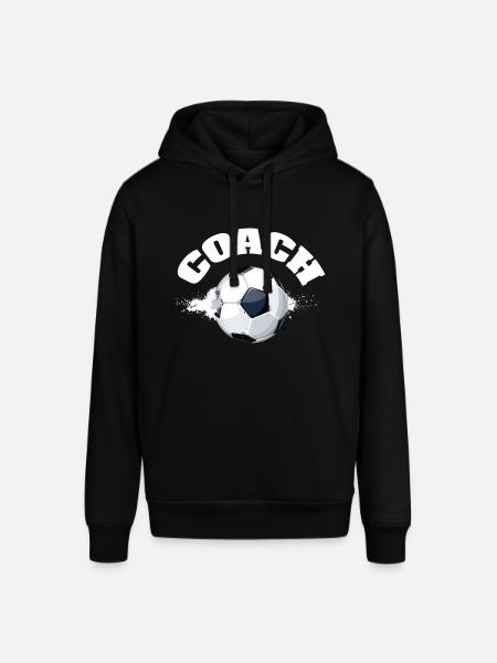 Fußballtrainer - Stanley/Stella Unisex Hoodie SOUNDER - Schwarz