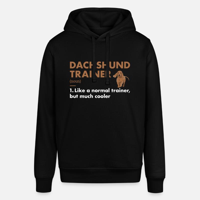 Définition du teckel Trainer - Sweat à capuche SOUNDER Stanley/Stella Unisexe - noir