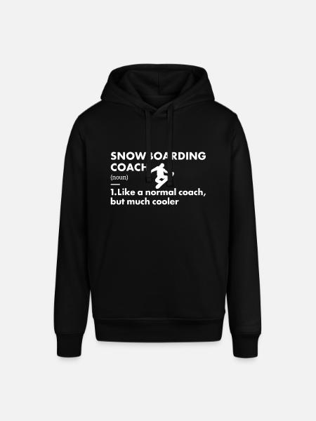 Sport Coach Snowboarding - Stanley/Stella SOUNDER Unisex Hoodie - black
