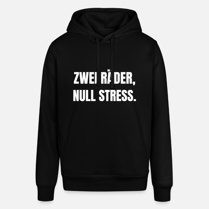 Deux roues, zéro stress. - Sweat à capuche SOUNDER Stanley/Stella Unisexe - noir