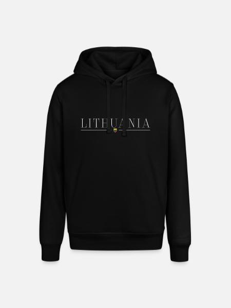 Lithuania T-Shirt: Baltic Sophistication - Stanley/Stella SOUNDER Unisex Hoodie - black
