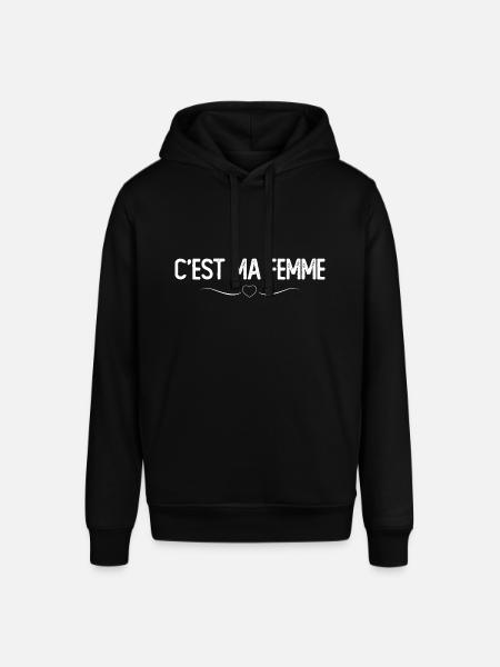 C'est ma femme - Sweat à capuche SOUNDER Stanley/Stella Unisexe - noir