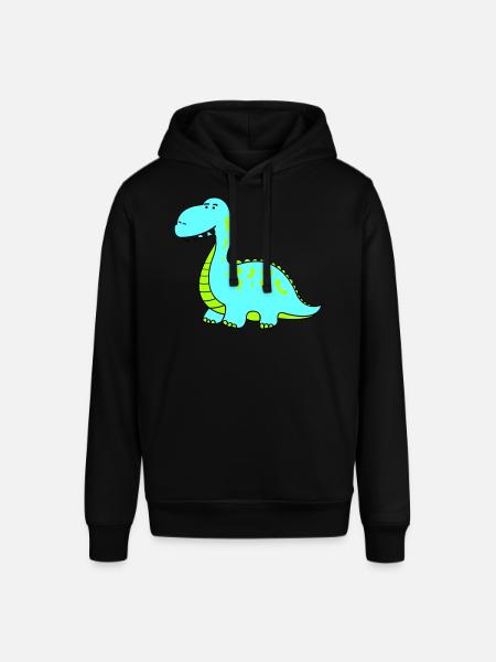 dino - Stanley/Stella SOUNDER Unisex Hoodie - black