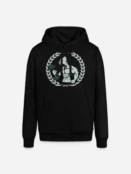 bodybuilder jaguar - Stanley/Stella Unisex Hoodie SOUNDER - Schwarz