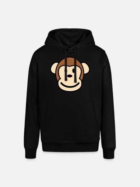 Happy Monkey Glücklicher Affe - Sweat à capuche SOUNDER Stanley/Stella Unisexe - noir