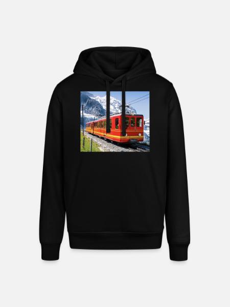Jungfraujoch - Stanley/Stella SOUNDER Unisex Hoodie - black