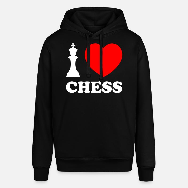 J’adore Chess Chess Player - Sweat à capuche SOUNDER Stanley/Stella Unisexe - noir
