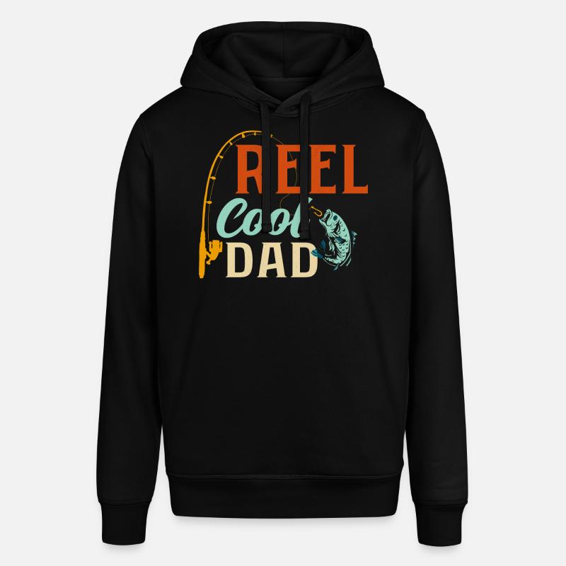 Reel Cool Papa Pêcheur Pêcheur - Sweat à capuche SOUNDER Stanley/Stella Unisexe - noir
