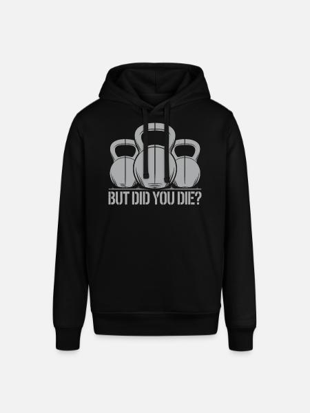 Motivation med humor til gymnastiksalen - Stanley/Stella SOUNDER unisex hoodie - sort