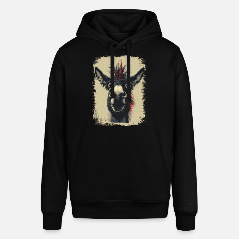 Drôle d’âne - Sweat à capuche SOUNDER Stanley/Stella Unisexe - noir