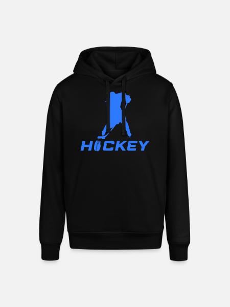 eishockey spieler - Stanley/Stella Unisex Hoodie SOUNDER - Schwarz