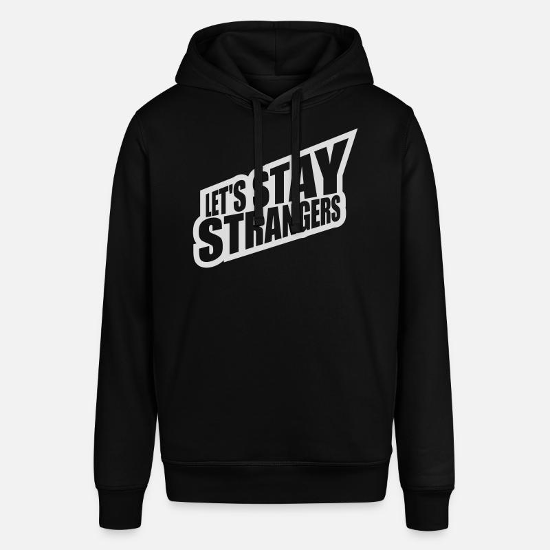 Citation Restons Strangers - Sweat à capuche SOUNDER Stanley/Stella Unisexe - noir