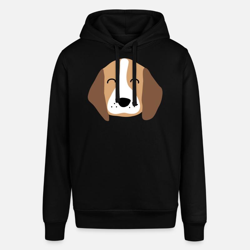 Mignon visage de chiot 2 - Sweat à capuche SOUNDER Stanley/Stella Unisexe - noir