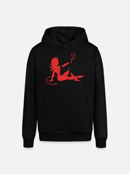 Erotisch Teufel Mädchen - Stanley/Stella Unisex Hoodie SOUNDER - Schwarz