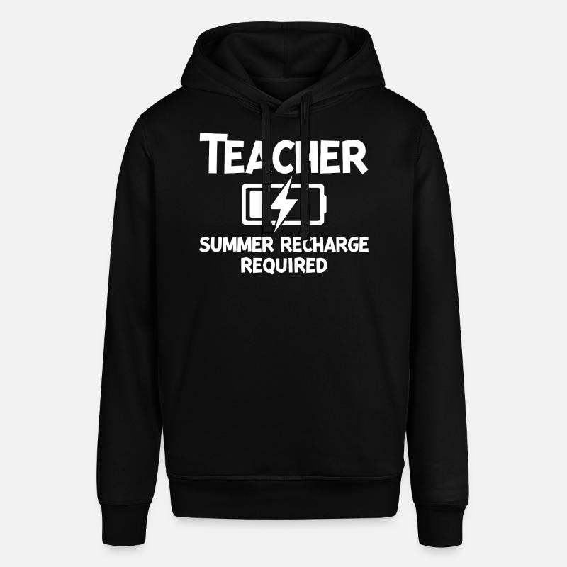 Recharge d’été pour les enseignants - Sweat à capuche SOUNDER Stanley/Stella Unisexe - noir