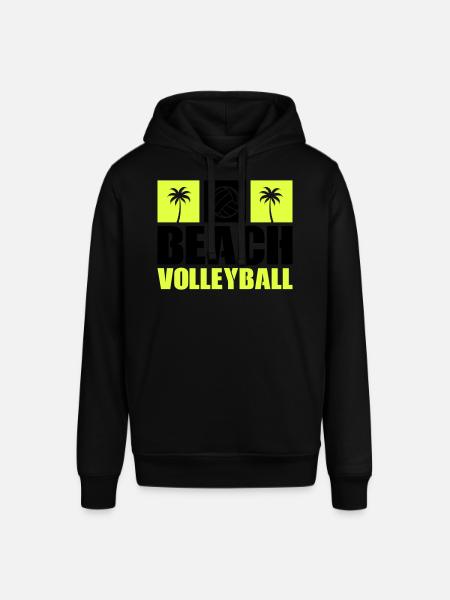 Beach-volley - Sweat à capuche SOUNDER Stanley/Stella Unisexe - noir