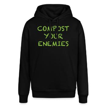 Gärtner gärtnern Garten Landschaftsgärtner - Stanley/Stella Unisex Hoodie SOUNDER - Schwarz - Vorne - Alina (178cm) & Michal (187cm)