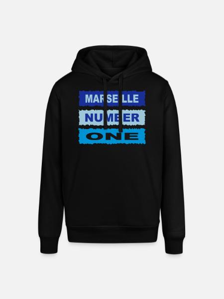 Marseilles - Stanley/Stella SOUNDER Unisex Hoodie - black