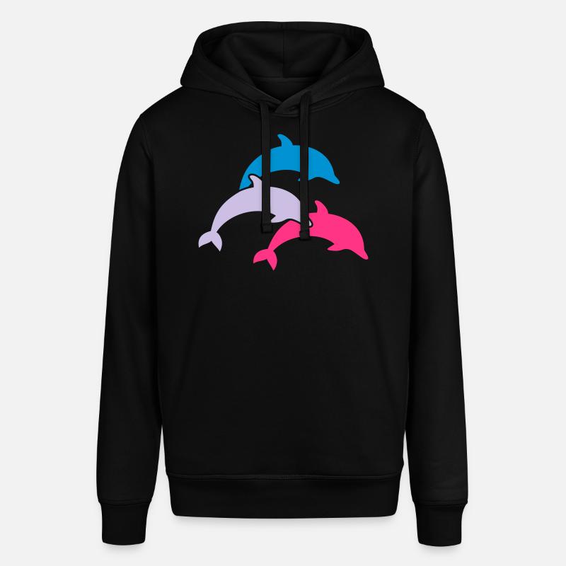 Dauphin - Sweat à capuche SOUNDER Stanley/Stella Unisexe - noir